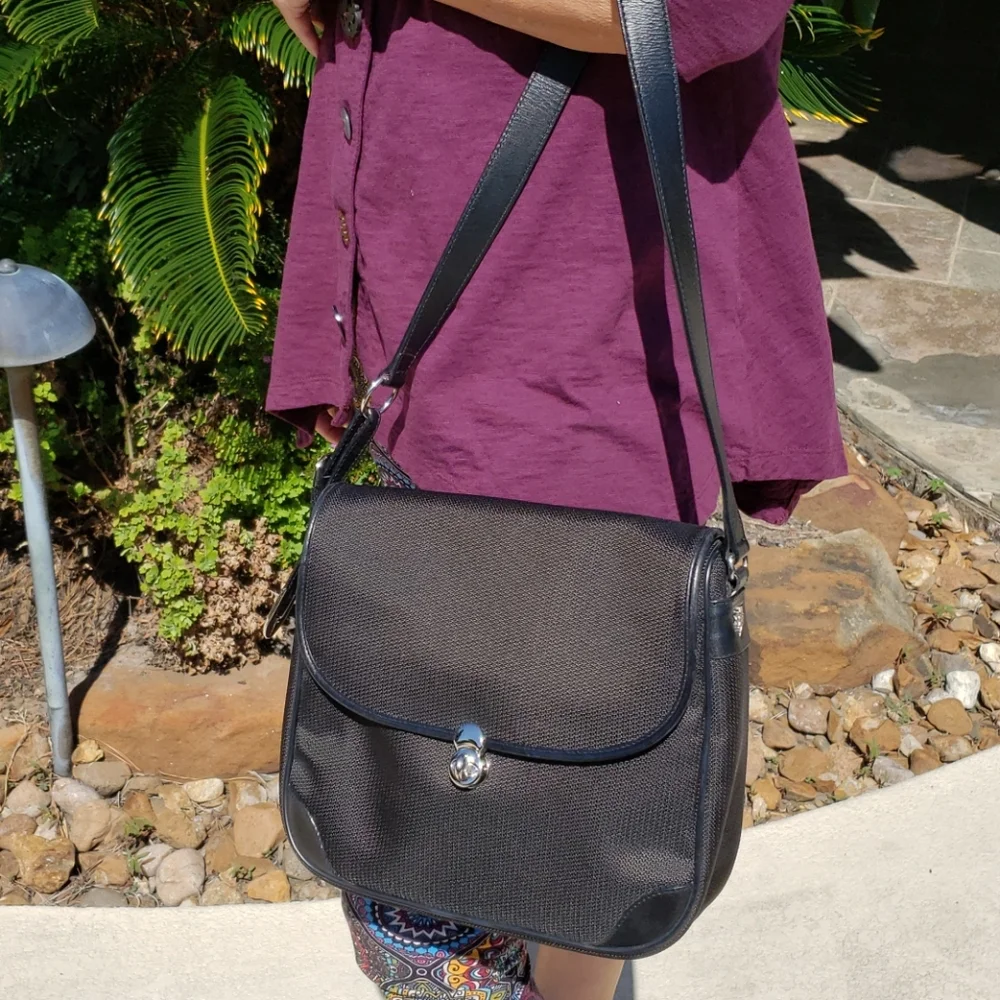 Piero Guido black shoulder bag - Picture 6 of 16